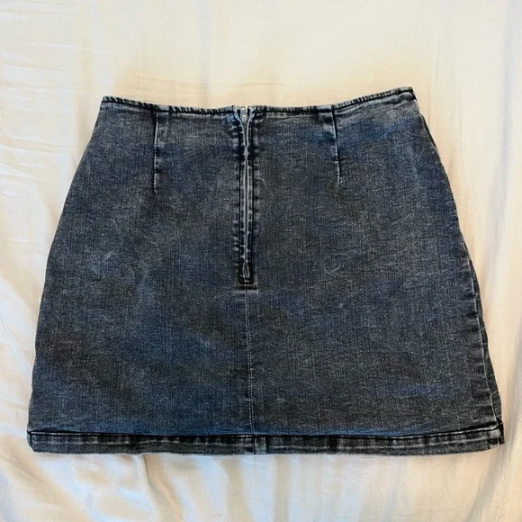 wild fable denim mini skirt - Picture 3 of 4